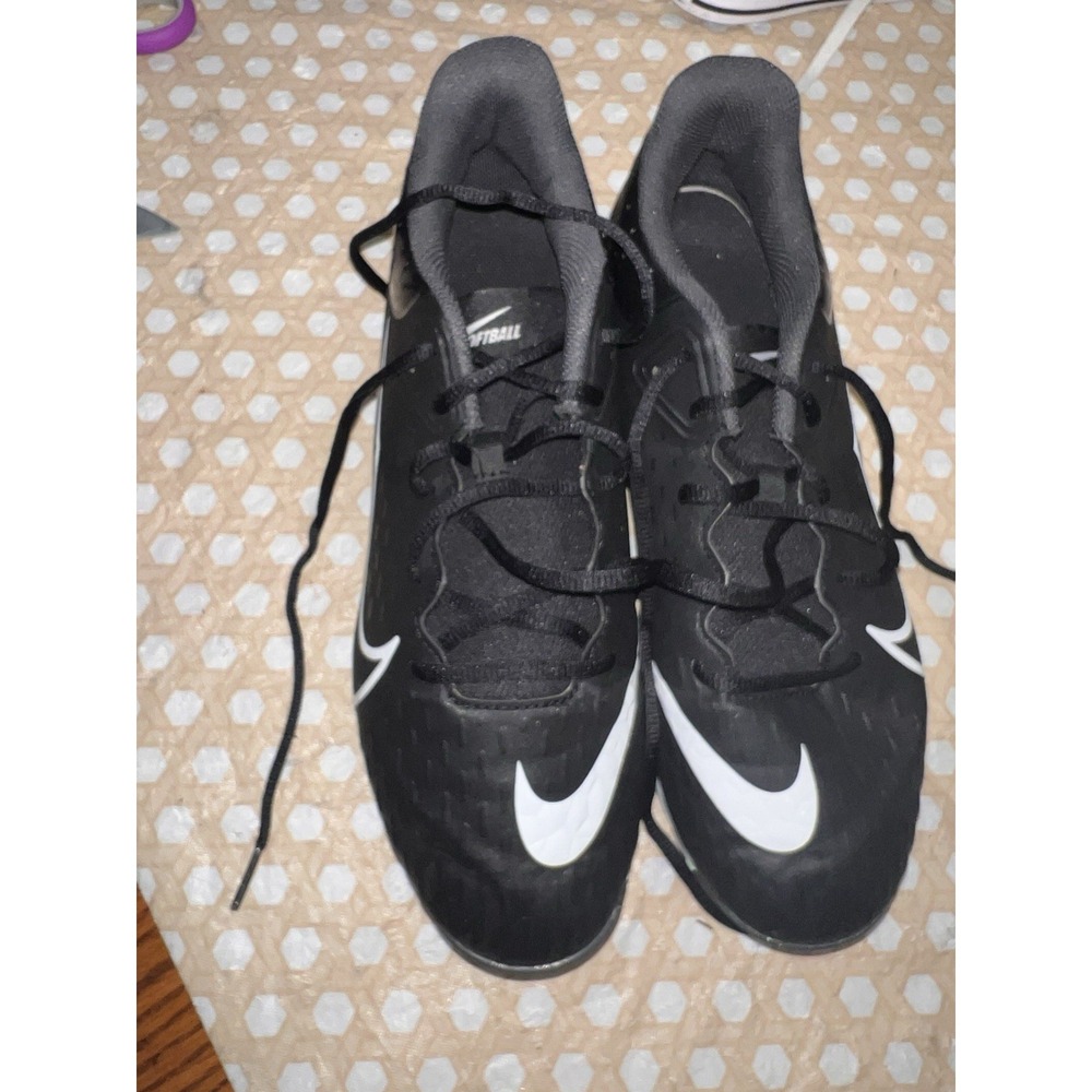 Nike Hyperdiamond 4 Keystone Softball Cleats Black CZ5918-103 Women's Size 11